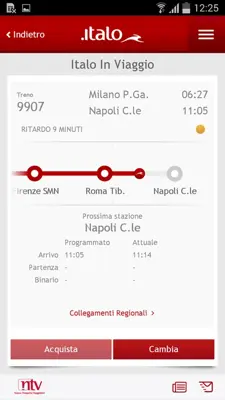 Italo Treno android App screenshot 2